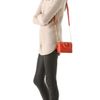 Tory Burch Robinson Shrunken Satchel in Orange - Lyst