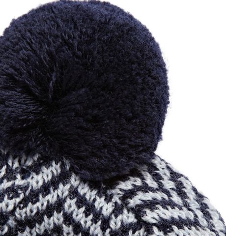 merino wool bobble hat