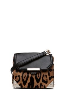 Alexander Wang Marion Leopard Print Satchel in Natural - Lyst