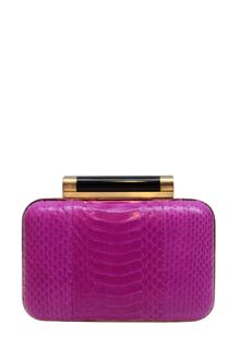 Diane Von Furstenberg Clutch Tonda Watersnake - Lyst