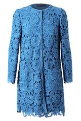Dolce & Gabbana Macramé Lace Coat