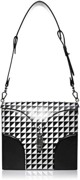 Proenza Schouler Ss Record Bag in White (white/black) - Lyst