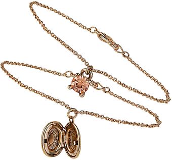 Topshop Locket and Rhinestone Bracelet Pack - Lyst