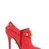 Versace Harness Bootie in Red in Red - Lyst