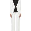 Alexander Mcqueen Tuxedo Jacket  in White (ivory) - Lyst