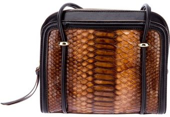 De Couture Python Skin Shoulder Bag - Lyst