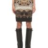 Givenchy Cathedral Print Skirt in Black Multi in Black (black multi) - Lyst
