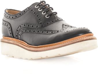 Grenson Emily Vibram Brogues - Lyst