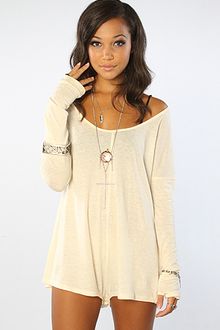 One Teaspoon The To The Sky Jersey Jumpsuit - Lyst
