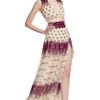 Sophie Theallet Ss Crinkle Chiffon Dragonfly Gown in Beige (dragonfly print) - Lyst