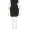 Topshop Stud Bust Dress By Rare in Black - Lyst