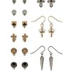Topshop Cross Spike Stud Multipack in Multicolor (mixed metal) - Lyst