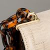 Tory Burch Tortoise Print Base Bag in Beige (sandy) - Lyst