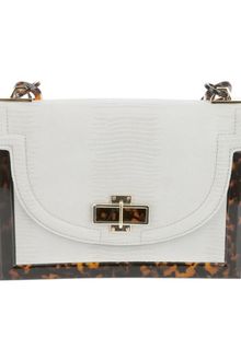 Tory Burch Tortoise Print Base Bag - Lyst