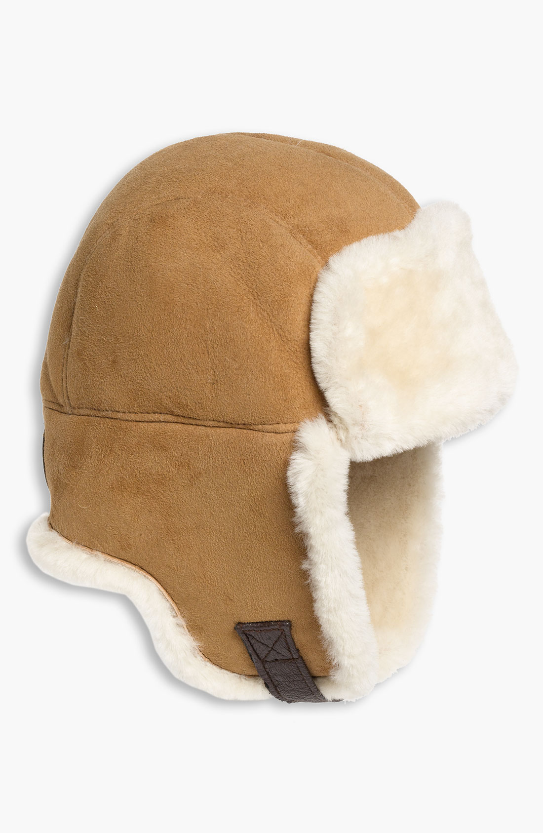 Ugg Genuine Shearling Trapper Hat in Brown for Men (chestnut) | Lyst