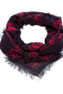Alexander McQueen Skull Print Pashmina - Lyst