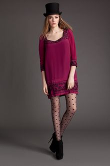Alice By Temperley Mini Rose Embroidered Dress - Lyst