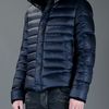 Balmain Padded Jacket in Blue for Men (navy) - Lyst