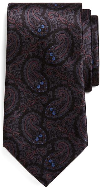 Brooks Brothers Golden Fleece Sevenfold Paisley Print Tie - Lyst