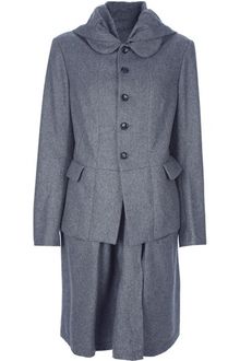 Comme Des Garçons Comme Des Garçons Layered Coat - Lyst