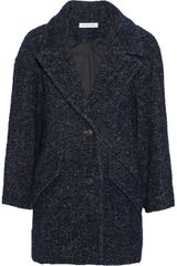 Etoile Isabel Marant Diego Bouclé Wool Blend Coat