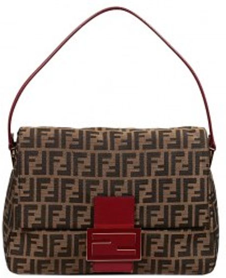 Fendi Big Mammy Chef Bag in Red - Lyst