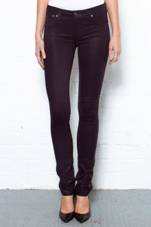 Helmut Lang Gloss Wash 5 Pocket Skinny Jeans - Lyst
