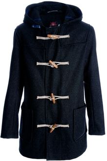 Gloverall Hooded Duffle Coat - Lyst
