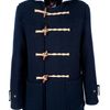 Gloverall Hooded Duffle Coat in Blue for Men - Lyst