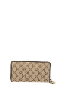 Gucci Lovely Gg Long Zip Around Wallet - Lyst