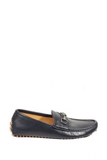 Gucci Driver Leather Clamp Mocassin Shoes - Lyst