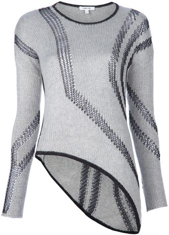 Helmut Lang Panel Sweater - Lyst