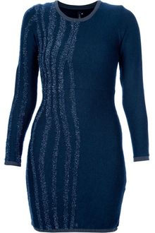 Mark Fast Hypno Stripe Bodycon Dress - Lyst