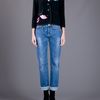 Moschino Cheap & Chic Lips Detail Blazer in Black - Lyst