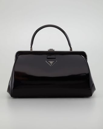 Prada Spazzolato Doctors Bag - Lyst