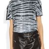 Proenza Schouler Tie Dyeprint Cottonjersey Tshirt in Black - Lyst