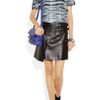 Proenza Schouler Tie Dyeprint Cottonjersey Tshirt in Black - Lyst