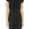 Roberto Cavalli Animalintarsia Stretchknit Dress in Green (animal) - Lyst