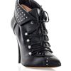 Tabitha Simmons Wicked Studded Laceup Boots in Black - Lyst