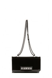 Valentino Eco Patent Leather So Noir Shoulder Bag - Lyst