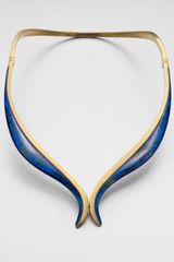 Vionnet Collar Necklaceblue