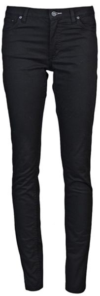 Acne Flex Satin Jean - Lyst