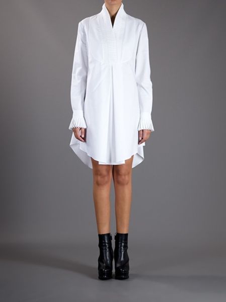 alexander mcqueen shirt dress