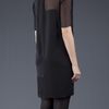 Alexander Wang Blocked Puzzle Dress in Black - Lyst