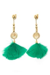 Aurelie Bidermann Cite Dor Feather Earring