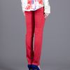 Balmain Zip Detailed Jean in Red - Lyst