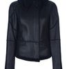 Bottega Veneta Leather Jacket in Black - Lyst