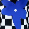 Comme Des Garçons Chequered Print Sweater in Black - Lyst