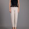 Emilio Pucci Lace Peplum Top in Black - Lyst