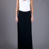 Gareth Pugh Long Tube Skirt in Black - Lyst